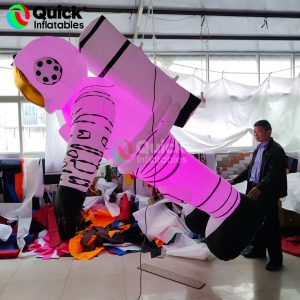 inflatable flying astronaut