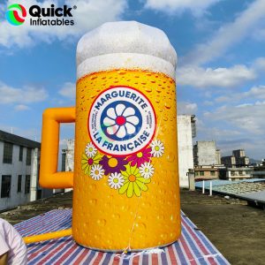 inflatable beer glass