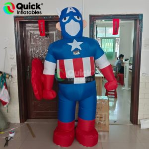 inflatable captain america costume