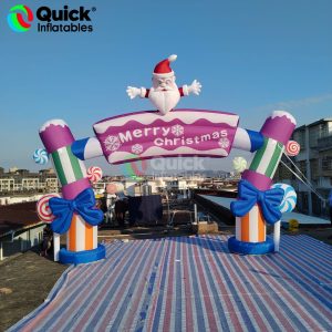 inflatable Christmas arch