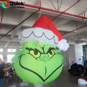 inflatable ghost elf head