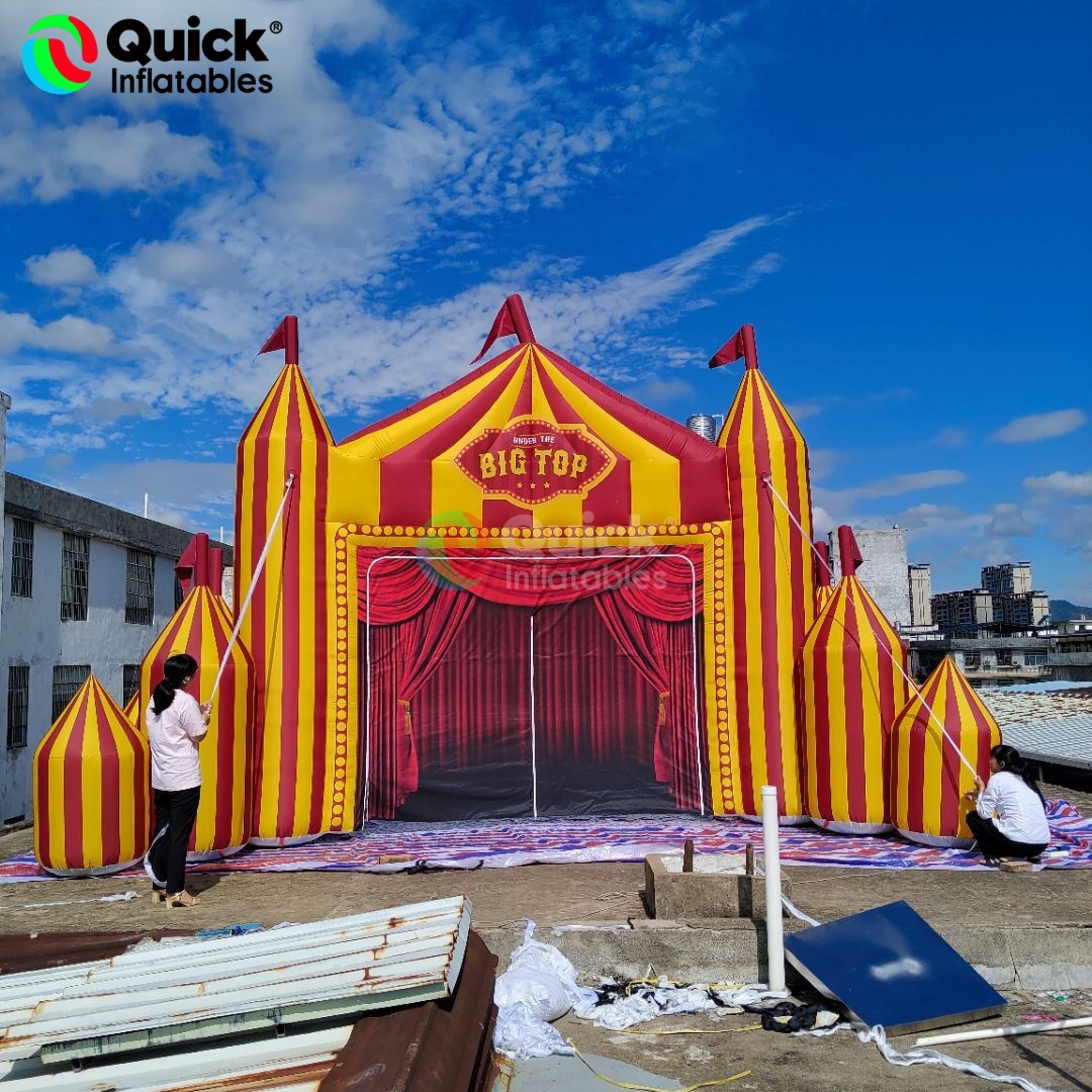 inflatable circus arch