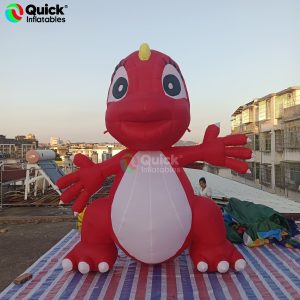 inflatable dinosaur