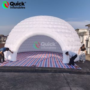 inflatable dome tent
