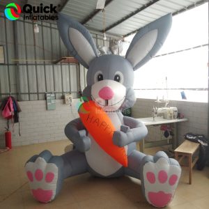 inflatable rabbit