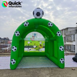 inflatable football shooting