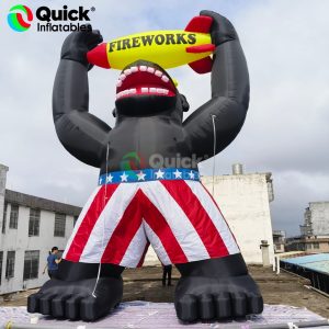 inflatable gorilla