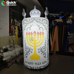 Inflatable Hanukkah Candles