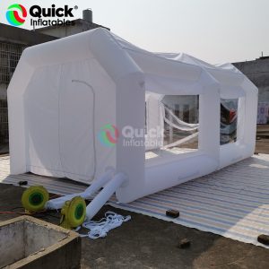inflatable spray booth