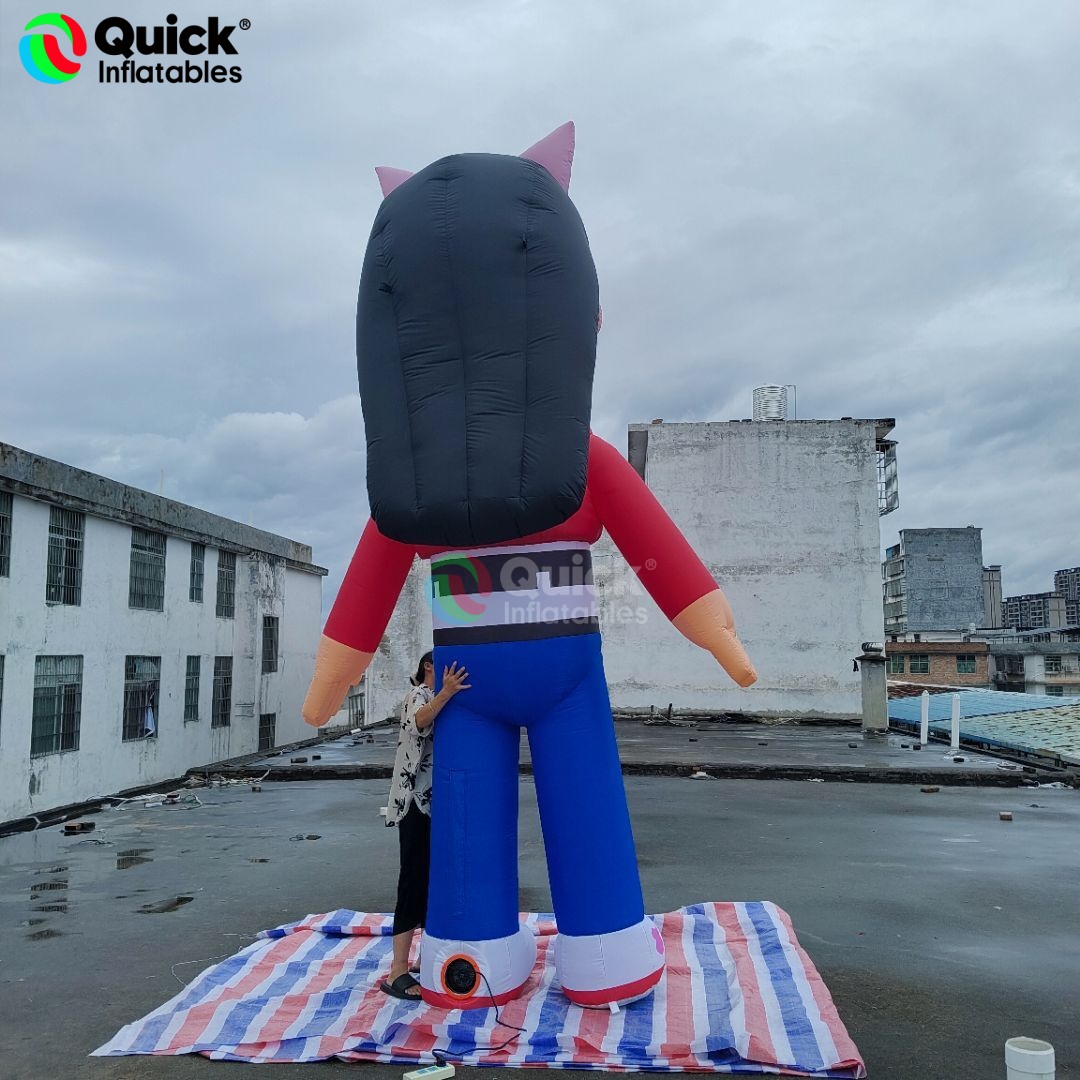 Inflatable Gigi Cartoon Character Fun Inflatable Girl Cartoon for Events, Parties & Promotional Activities - Image 6