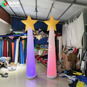 inflatable star pillars
