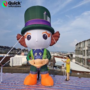 inflatable magician