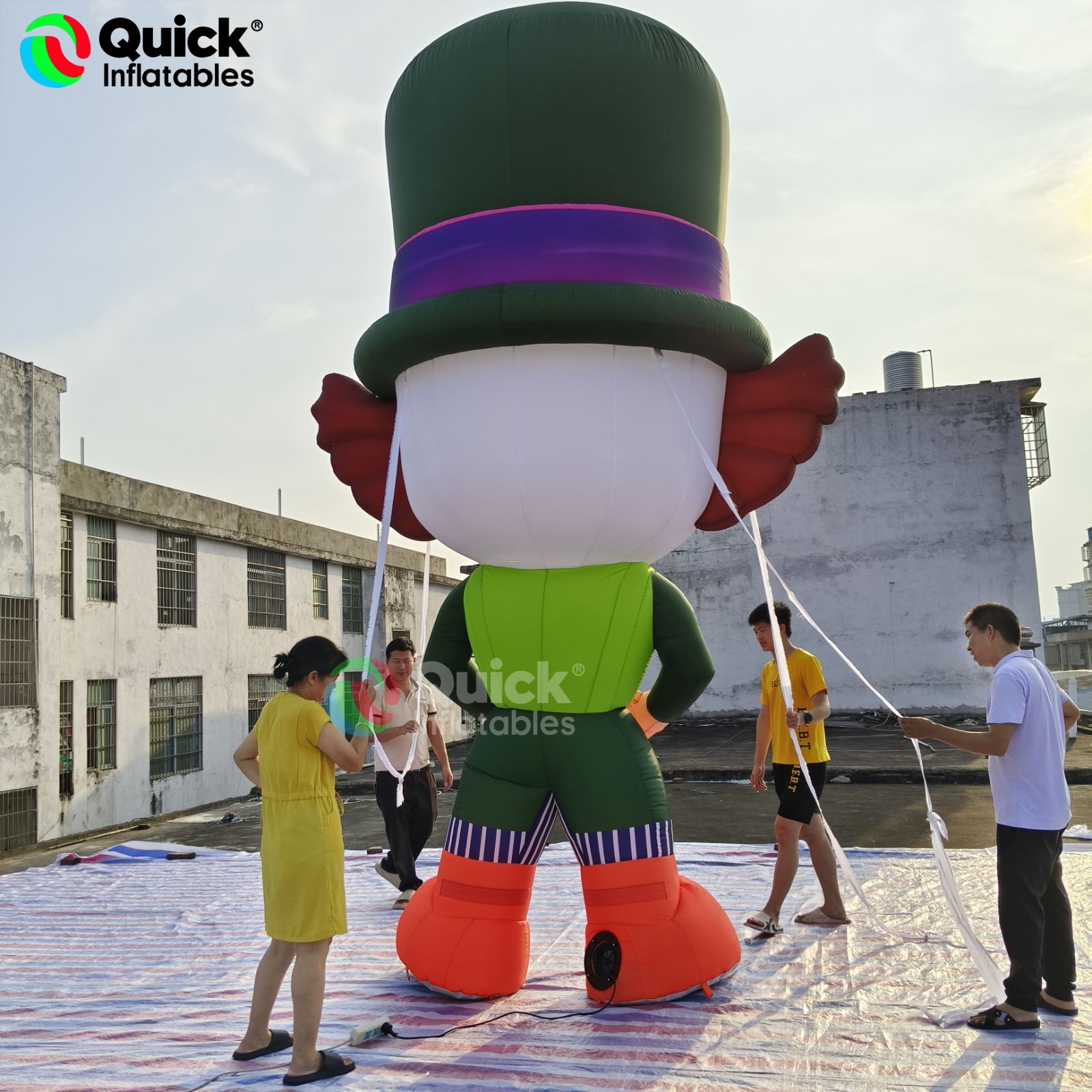 Inflatable Magician Cartoon Character Giant Advertising Inflatable Cartoon for Events & Promotions - Image 6
