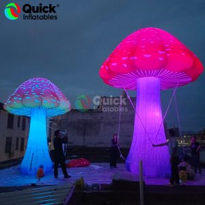 inflatable mushrooms