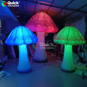 inflatable mushrooms