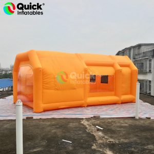 inflatable spray booth