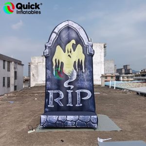 inflatable tombstone