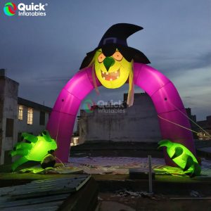inflatable halloween witch arch