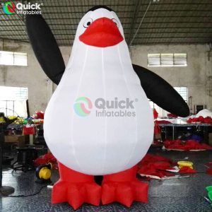 Greeting Inflatable Penguin Mascot – Durable Oxford Cloth, Perfect for Store Opening & Grand Event Decoration​