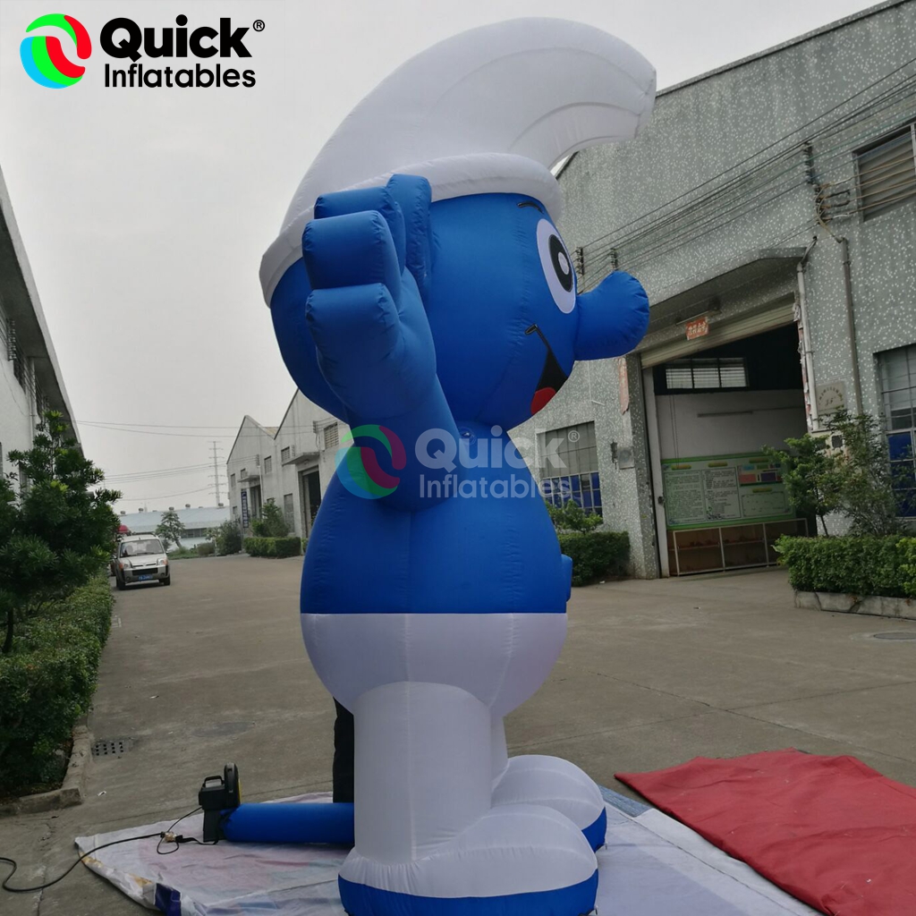 Inflatable Smurf