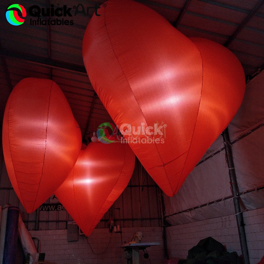 Inflatable Red Heart