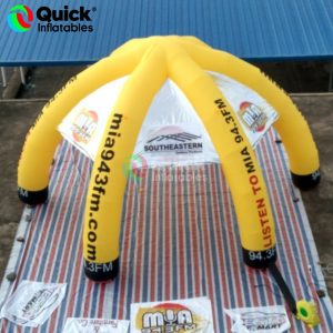 Yellow Inflatable Spider Tent
