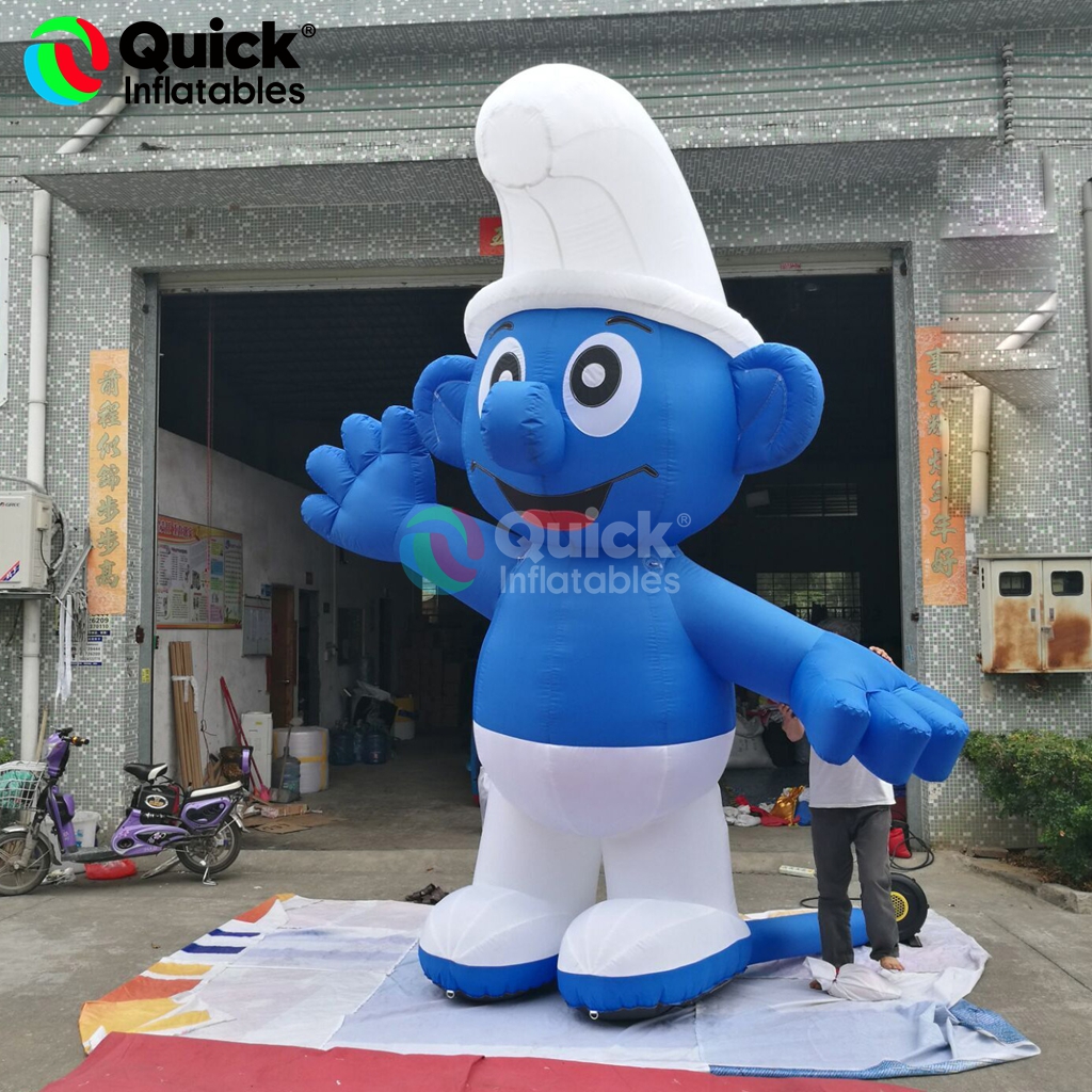 Inflatable Smurf