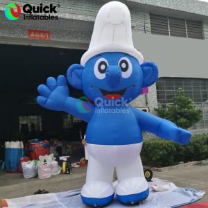 Inflatable Smurf