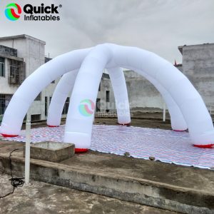 6 legs inflatable spider tent