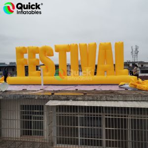 Inflatable Alphabets
