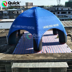 Blue Inflatable Spider Tent