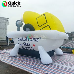 Inflatable Car Wash Cartoon