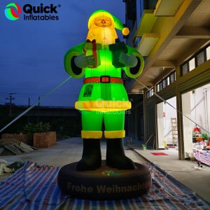 inflatable Santa Claus