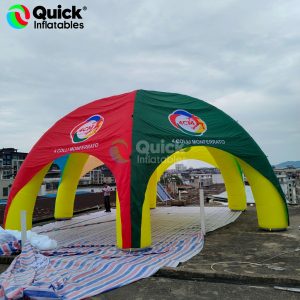 Advertising inflatable spider tent