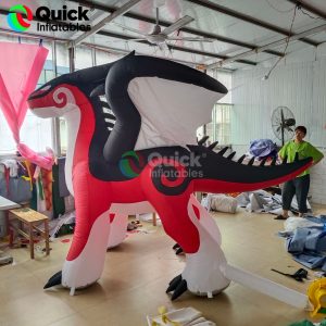 inflatable dragon