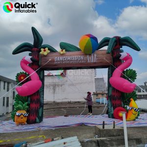 Inflatable Flamingo Arch