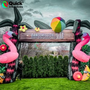 Inflatable Falcon Arch