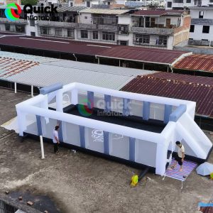 inflatable football field