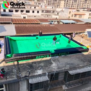 inflatable soccer field