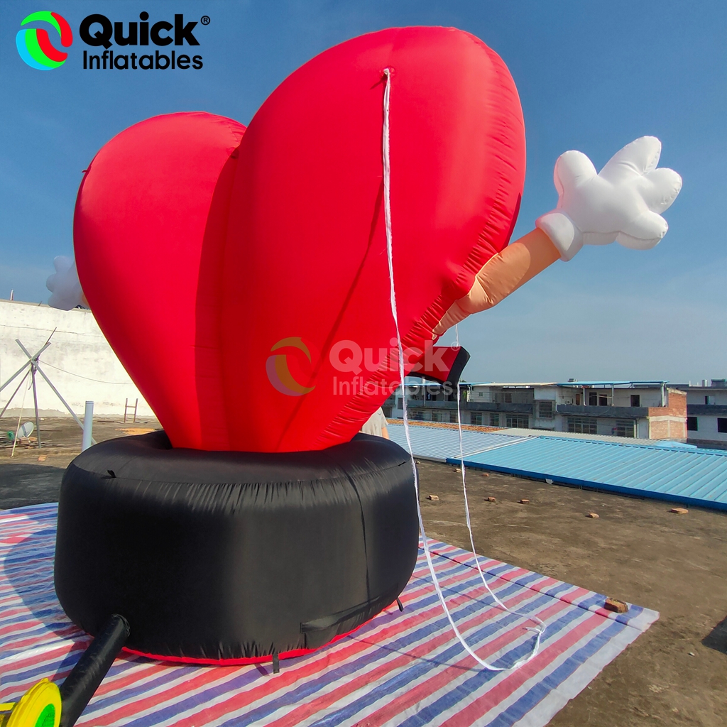 Inflatable Love Heart