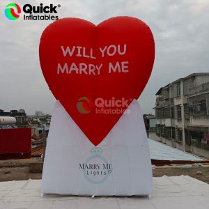 Inflatable Proposal Heart