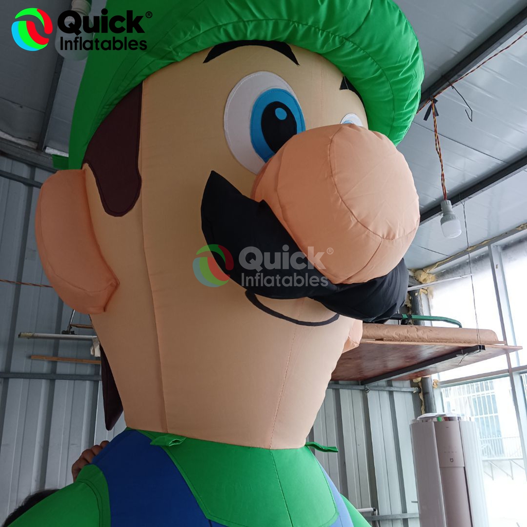 Inflatable Luigi Cartoon