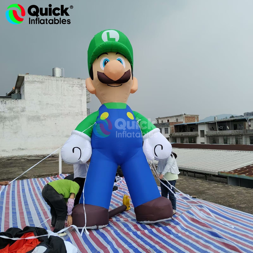 Inflatable Luigi