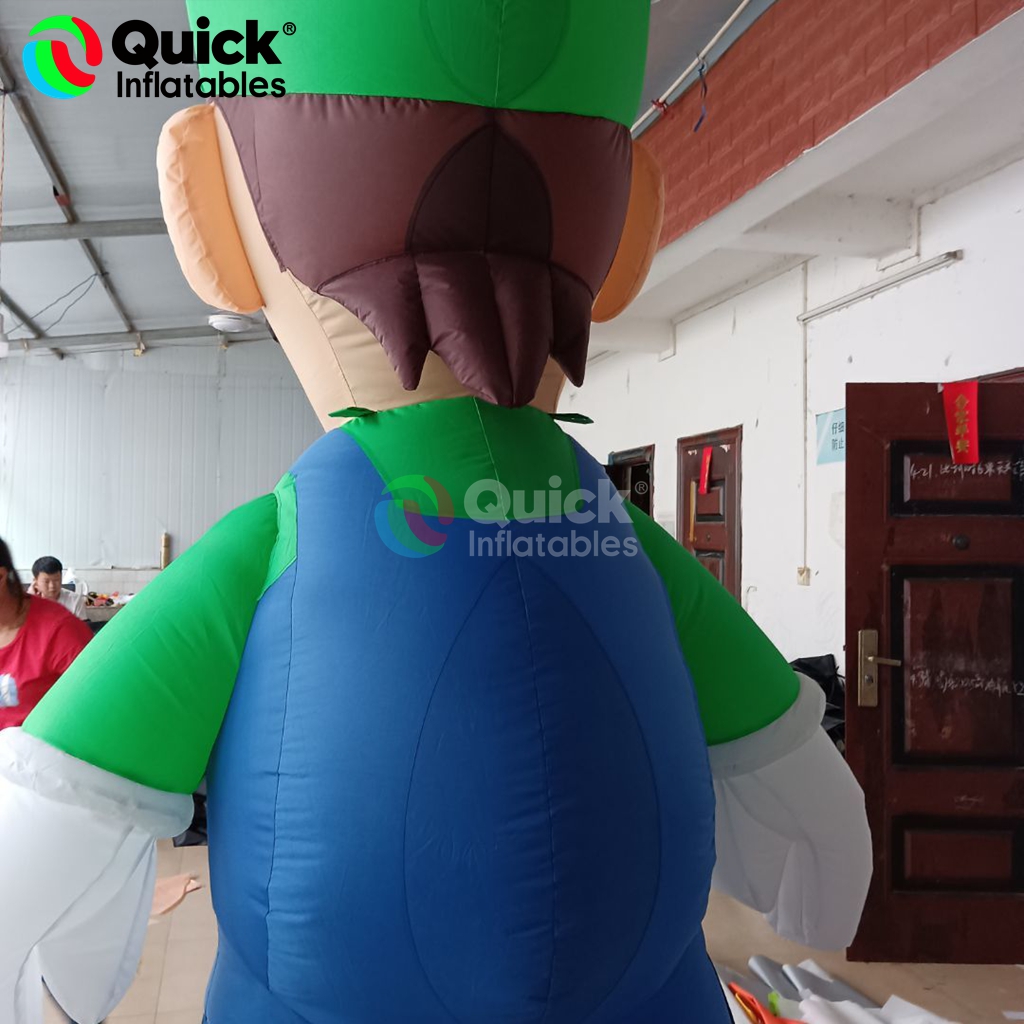 Inflatable Luigi Cartoon