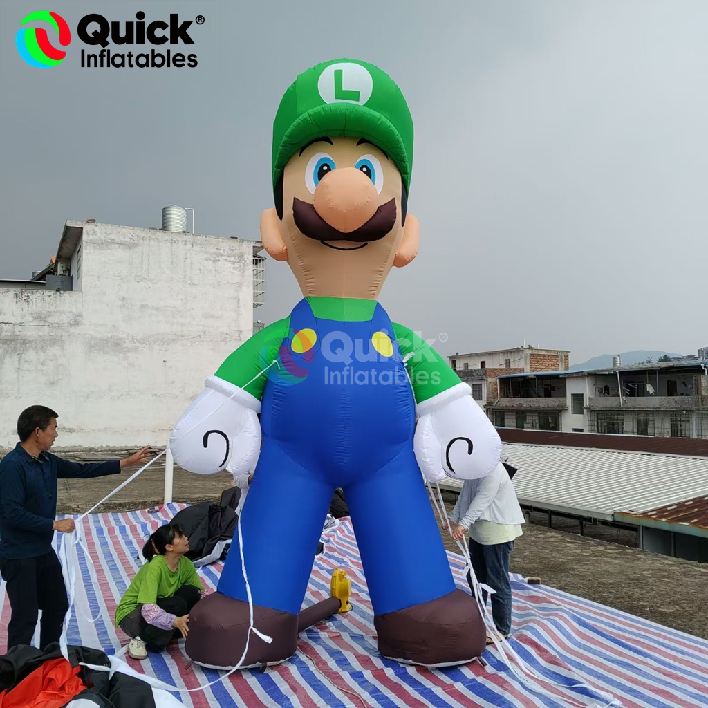 Inflatable Luigi