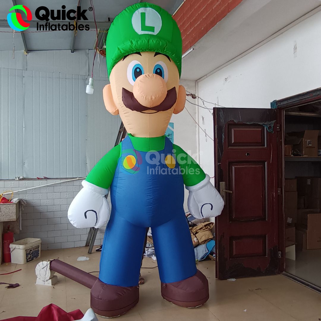 Inflatable Luigi Cartoon