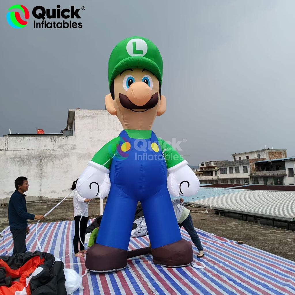 Inflatable Luigi