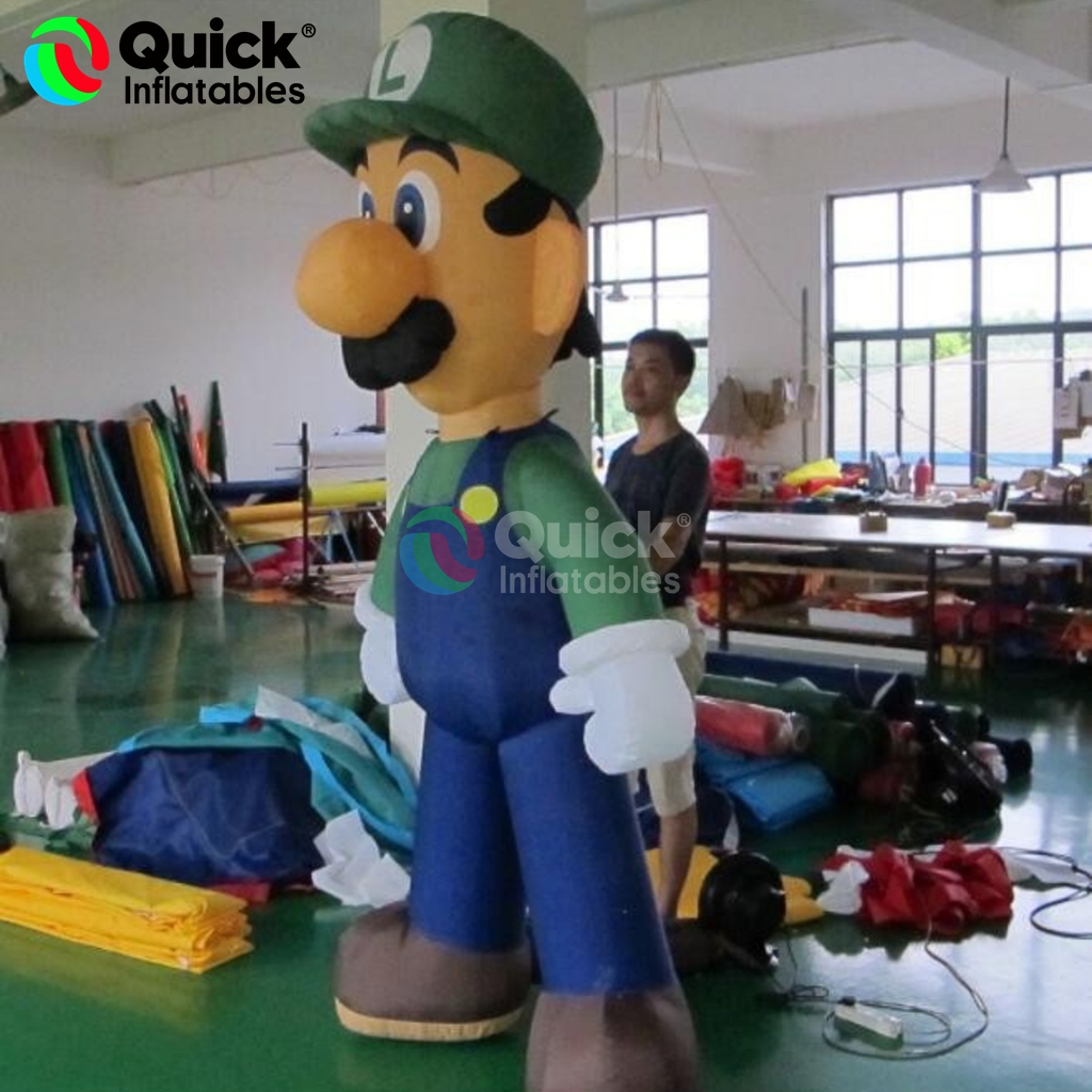 Inflatable Luigi