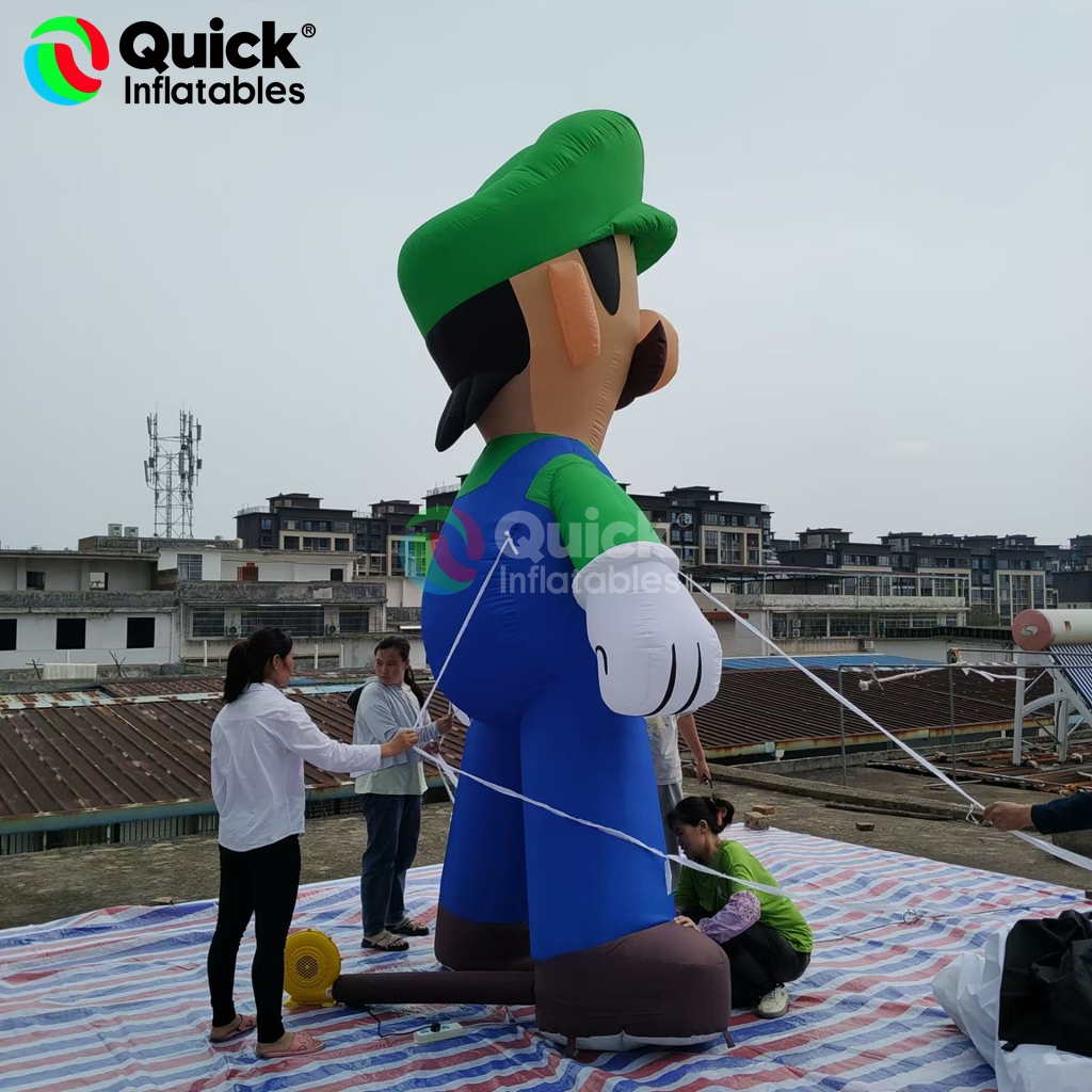 Inflatable Luigi