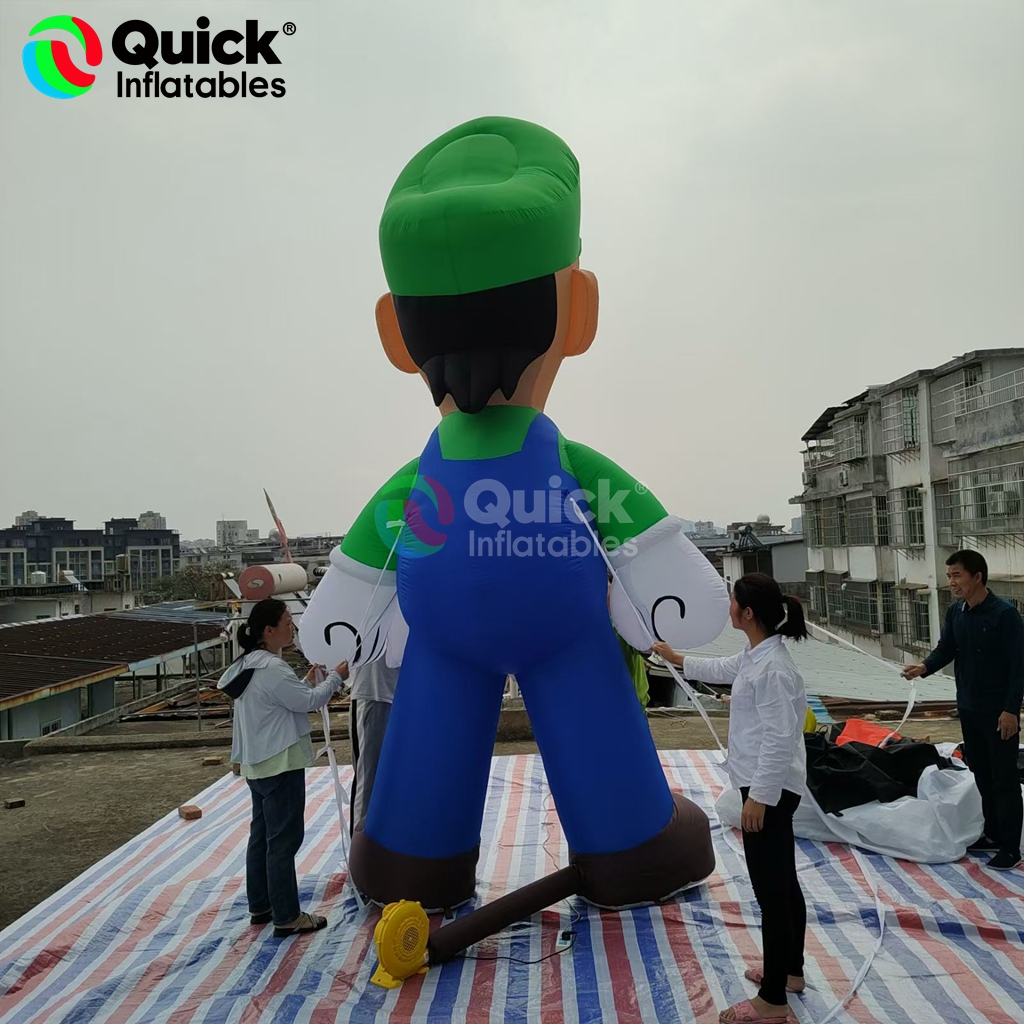 Inflatable Luigi